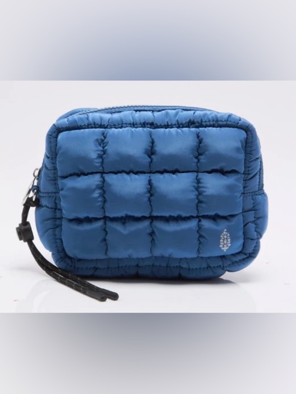 FP Movement by Free People Quilted Blue Crossbody Wristlet